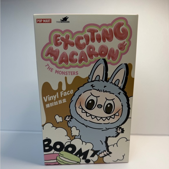 Pop Mart Lychee Pink Labubu Macaron NIB - Picture 5 of 8